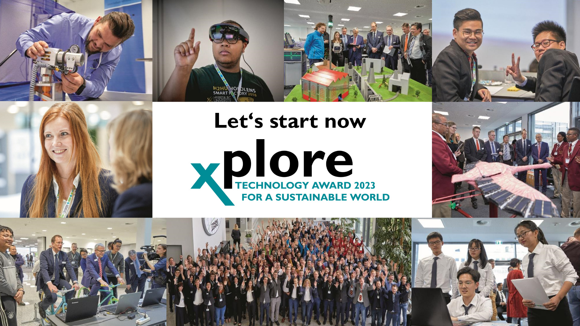 xplore2023 Technology Award goes into the next round: 100 teams from 30 countries start at the technology award for a sustainable world!